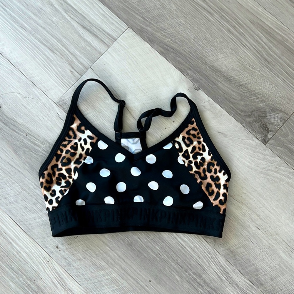 Pink Sports Bra. Size Small.